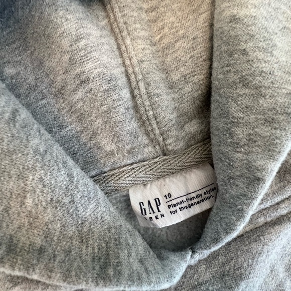 Gray comfortable hoodie - Picture 2 of 2